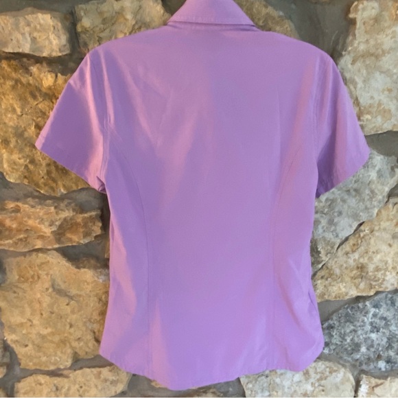 Eddie Bauer Travex Departure Shirt, Lavender, XS - Picture 2 of 4